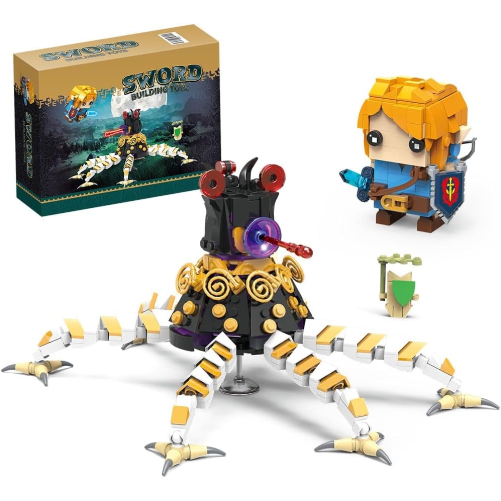 Bloques de Construcción Zelda BOTW - Legend Guardian con Figura de Link