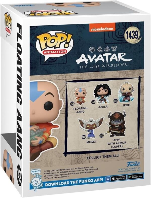 Avatar: The Last Airbender Funko Pop! - Figura coleccionable de Aang Flotante - Imagen 3