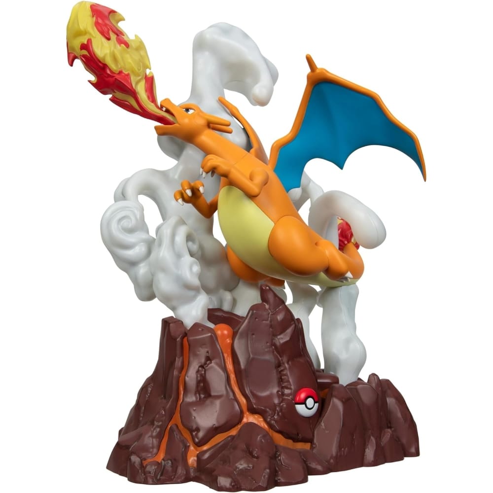 Estatua Pokémon Charizard Deluxe Collector's de 33 cm con función Light Up