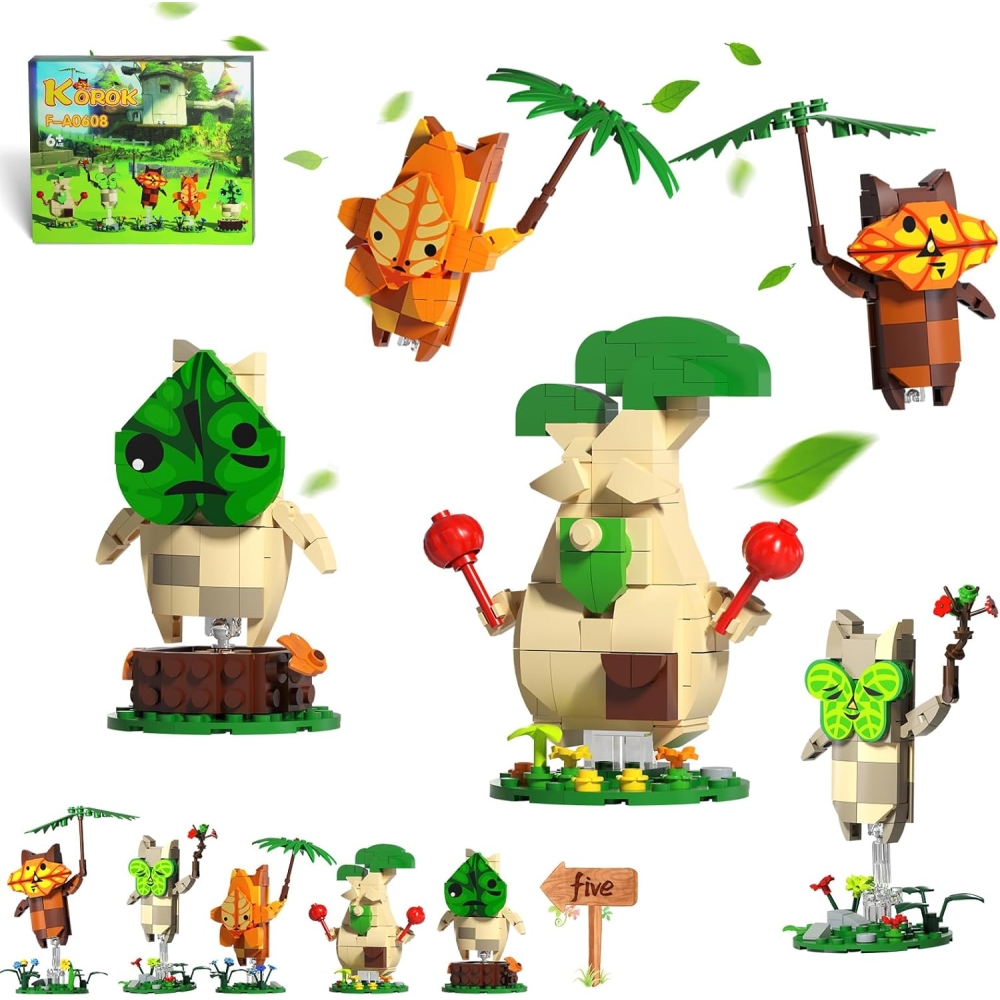 Bloques de construcción BOTW Korok y Hestu 499PCS: regalo perfecto para Gamers