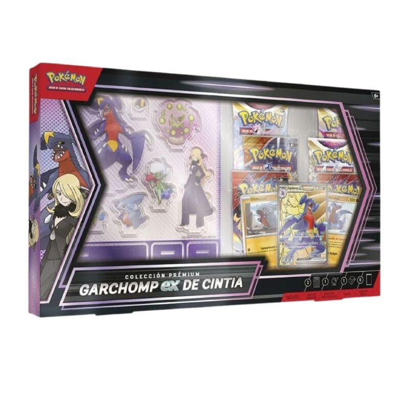 Pokémon TCG Garchomp Ex de Cintia Colección Premium (Español)